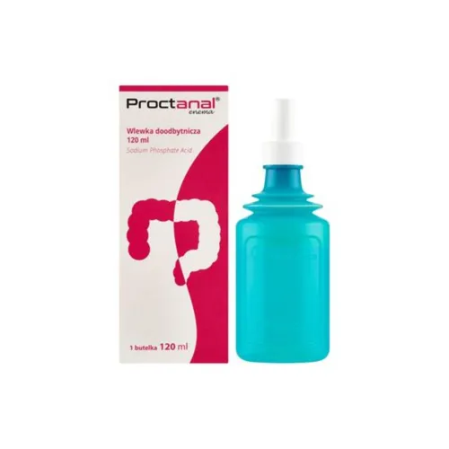 Proctanal Enema, płyn doodbytniczy, 120 ml