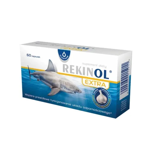 Rekinol Extra, 60 kapsułek