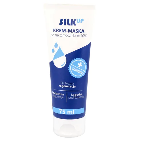 Zdrowe Korzyści, SilkUp krem-maska do rąk z mocznikiem 10%, 75 ml
