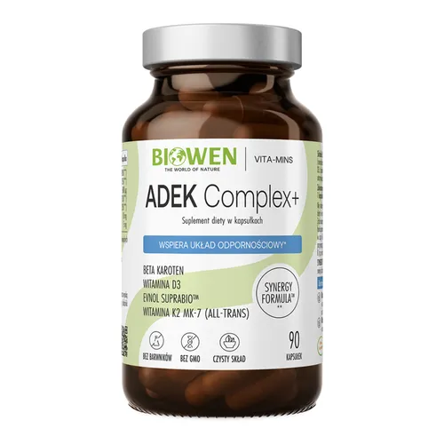 Biowen Adek Complex+, 90 kapsułek