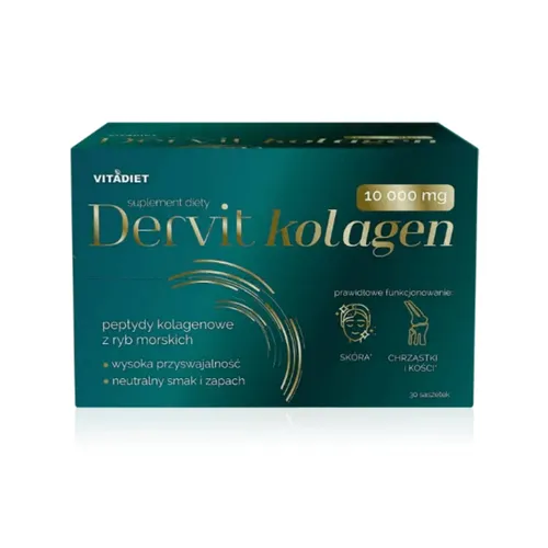 Dervit Kolagen 10000 mg, 30 saszetek