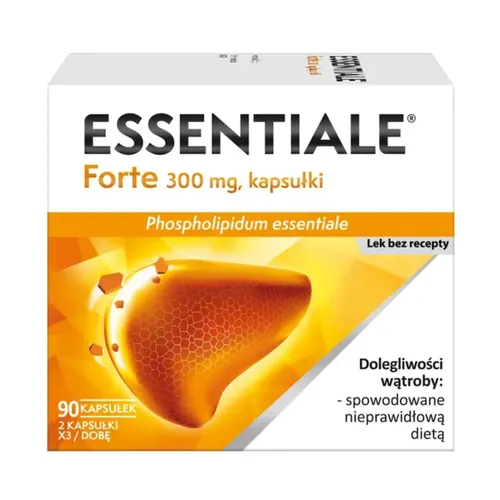 Essentiale Forte 300 mg, 90 kapsułek