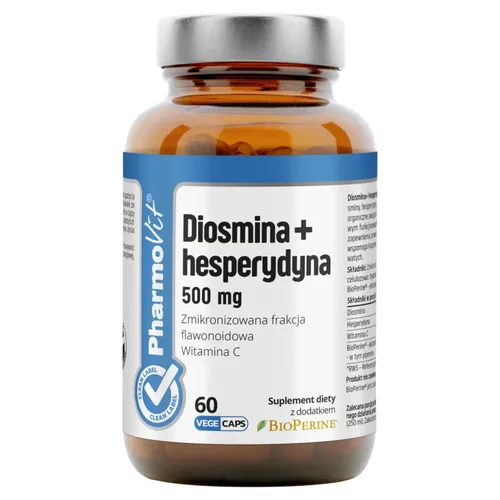 PharmoVit, Diosmina + Hesperydyna, 60 kapsułek