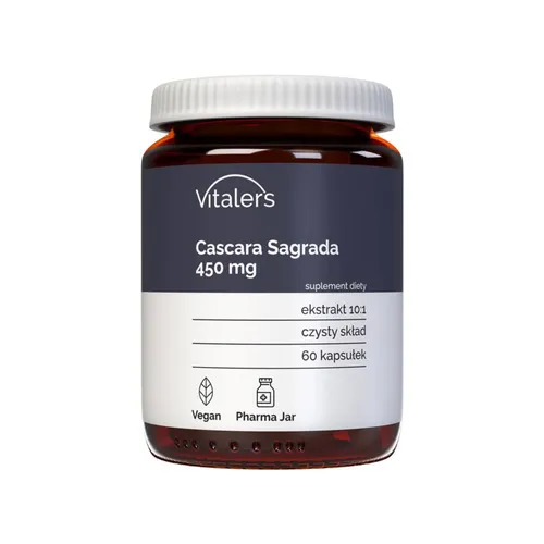 Vitaler's Cascara Sagrada 450 mg, 60 kapsułek