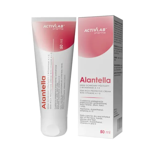 Activlab Alantella - krem ochronny półtłusty z witaminami A+E, 50 ml