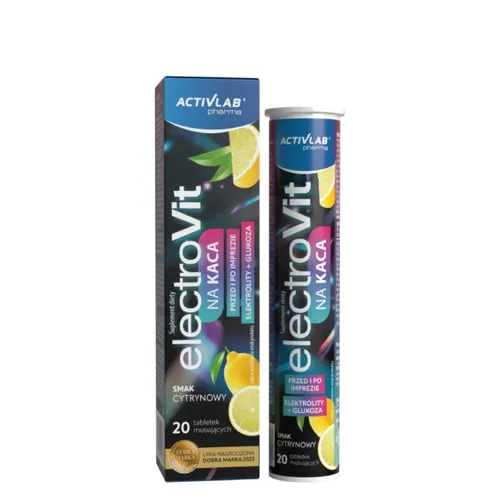 Activlab ElectroVit na kaca, 20 tabletek musujących