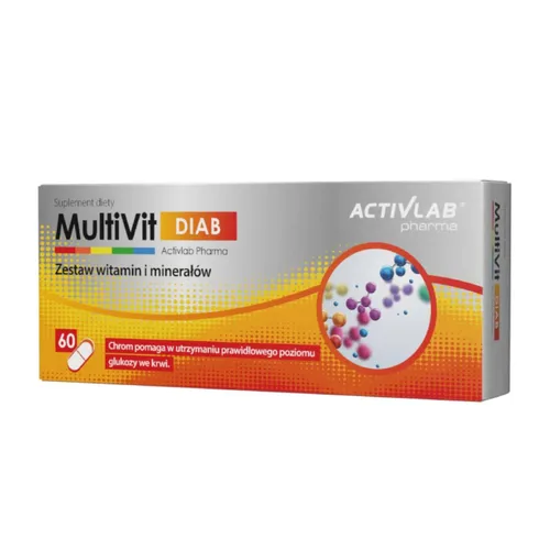 Activlab Multivit Diab, 60 kapsułek