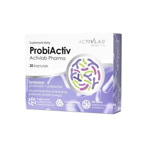 Activlab ProbiActiv, 20 kapsułek