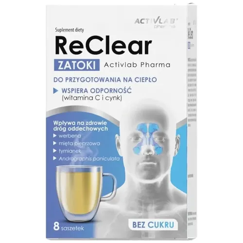 Activlab ReClear zatoki, 8 saszetek