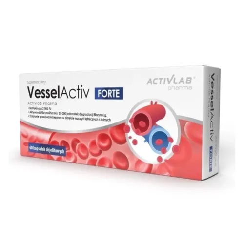 Activlab Vesselactiv Forte, 60 kapsulek