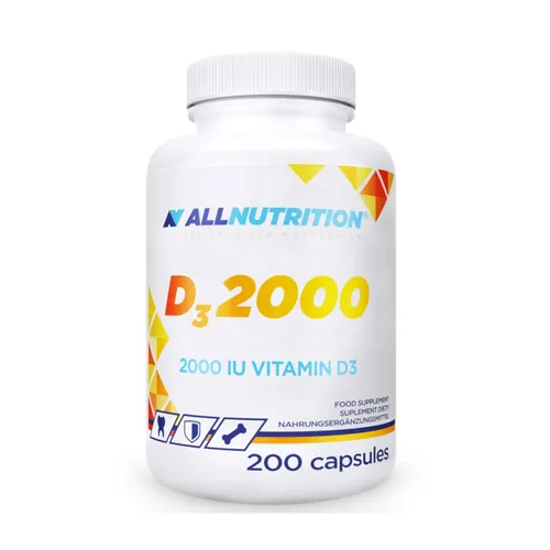 ALLNUTRITION, Vit D3 2000, 200 kapsułek