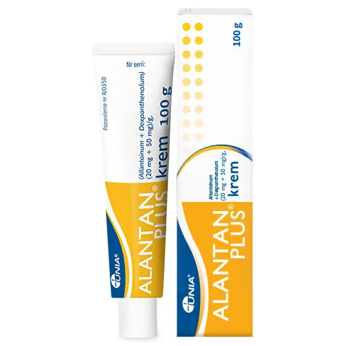 Alantan Plus (20 mg + 50 mg)/g, krem, 100 g