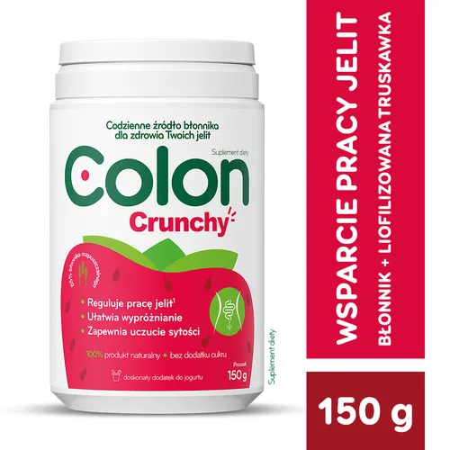 Colon Crunchy, smak truskawkowy, 150 g