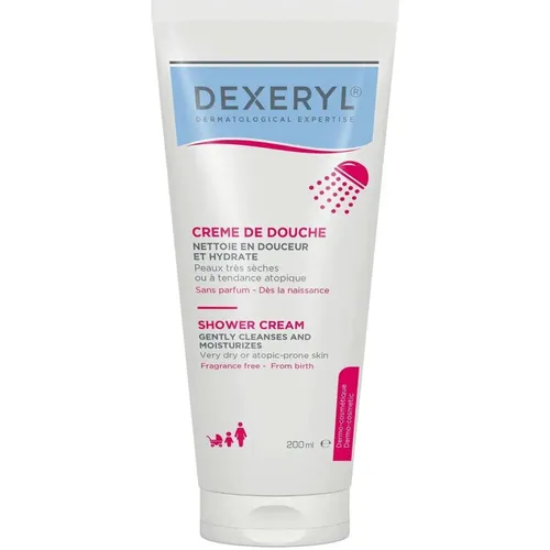 Dexeryl Shower - krem myjący pod prysznic, 200 ml