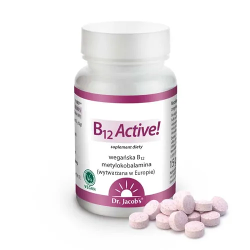 Dr Jacobs B12 Active, 60 tabletek
