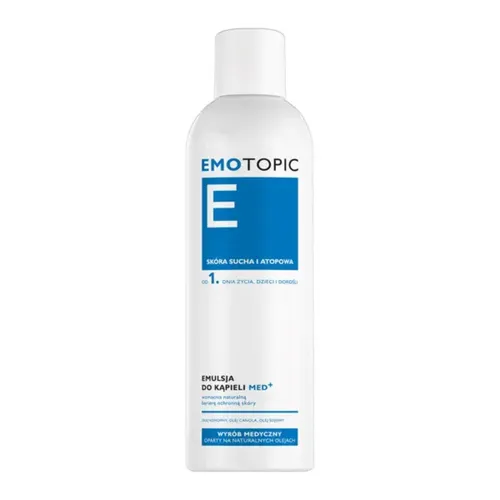 Emotopic Med+ Emulsja do kąpieli, 400 ml
