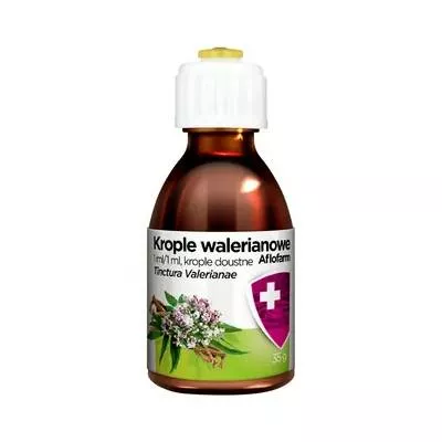Aflofarm Krople walerianowe, 35 g