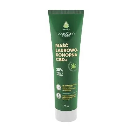 LauroCann Forte - maść laurowo-konopna 20% z CBD, 175 ml