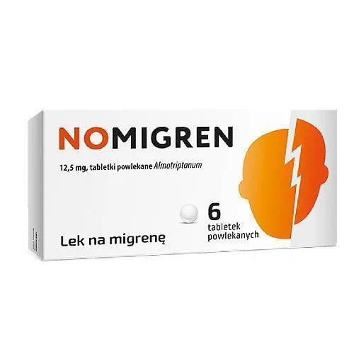 Nomigren 12,5 mg, 6 tabletek
