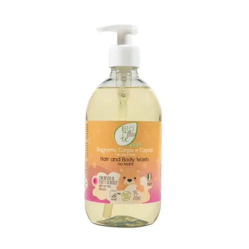 Pierpaoli Bioconte - delikatny płyn do kąpieli dla dzieci bez łez, 500 ml