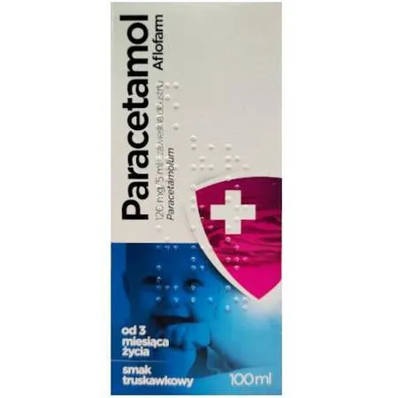 Paracetamol Aflofarm 120 mg/5 ml, 100 ml