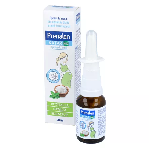 Prenalen Katar - spray do nosa, dla kobiet w ciąży, 20 ml