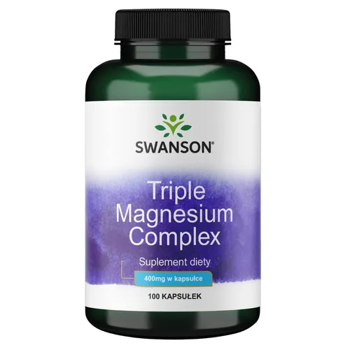 Swanson Triple Magnesium Complex, 100 kapsułek
