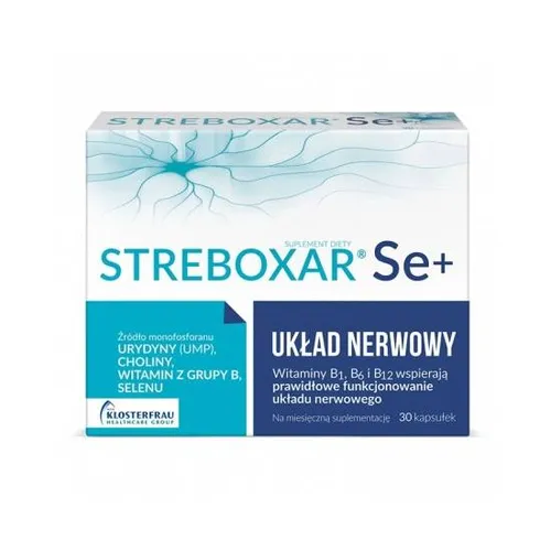 Streboxar Se+, 30 kapsułek