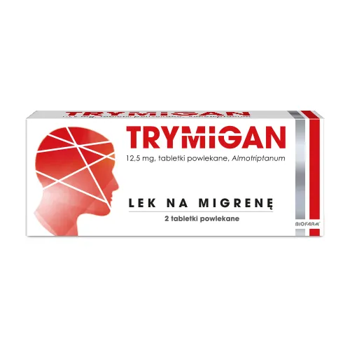 Trymigan 12,5 mg, 2 tabletki