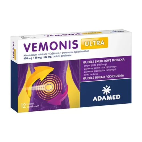 Vemonis Ultra, 12 tabletek