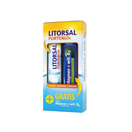 Zdrovit Litorsal Forte mango-marakuja i Magnez + witamina B6, 1 zestaw