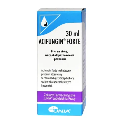 Acifungin Forte płyn na skórę, 30 ml