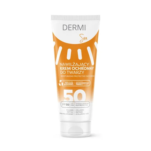 Dermi Sun Krem do twarzy nawilżający, SPF50, 50 ml