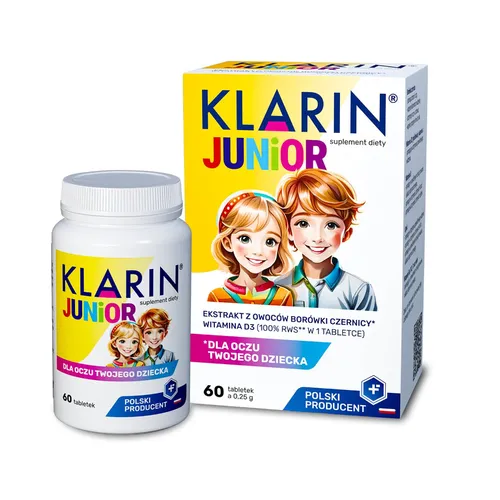 Klarin Junior, 60 tabletek