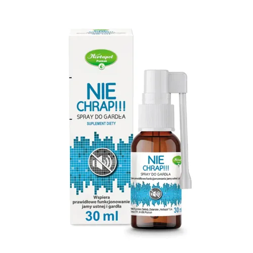 Nie Chrap!!!, spray do gardła, 30 ml