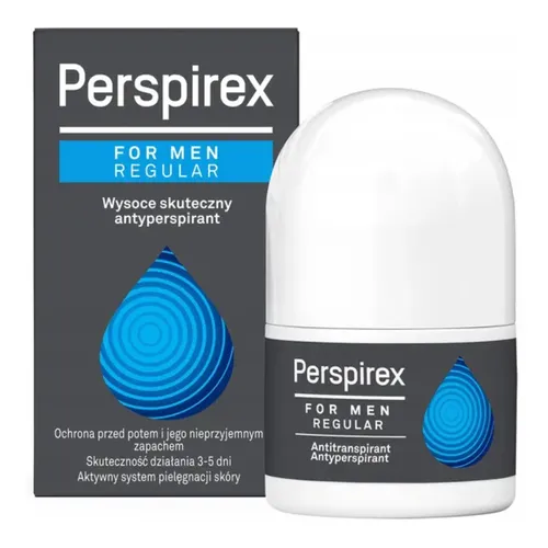 PERSPIREX Men Regular - antyperspirant roll-on, 20 ml