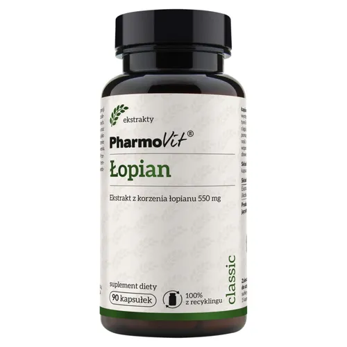 PharmoVit - Łopian, 90 kapsułek