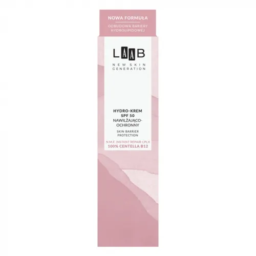 AA LAAB - Centella B12 Hydro-krem SPF 50, nawilżająco-ochronny, 40 ml