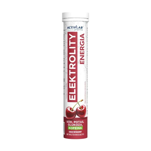 Activlab Elektrolity Energia, 20 tabletek musujących