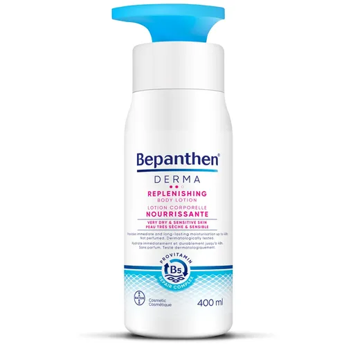 Bepanthen Derma Replenishing - głęboko odżywczy balsam do ciała, 400 ml