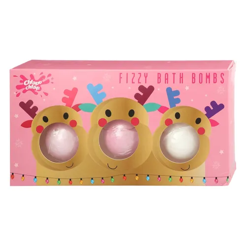 Chlapu Chlap - musujące bomby kąpielowe, 3x50 g
