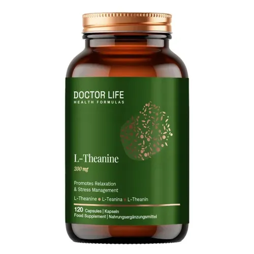 Doctor Life - L-Theanine, 120 kapsułek