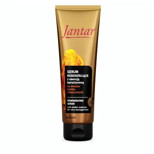Farmona Jantar - serum regenerujące z esencją bursztynową do włosów bardzo zniszczonych, 100 ml