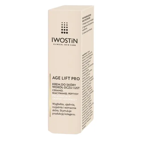 IWOSTIN Age Lift Pro, krem do skóry wokół oczu i ust, 15 ml