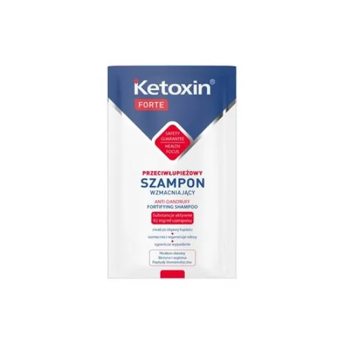 Ketoxin Forte - szampon przeciwłupieżowy wzmacniający, 6 ml