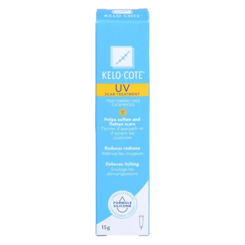 Kelo-cote Solaire - żel silikonowy na blizny SPF30, 15 g