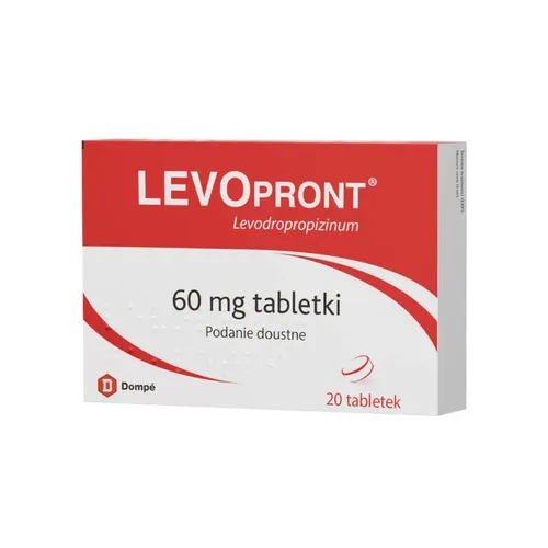 Levopront 60 mg, 20 tabletek
