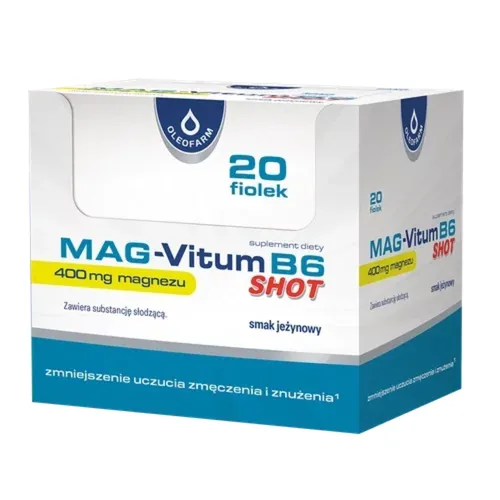 Mag-Vitum B6 shot, 20 fiolek