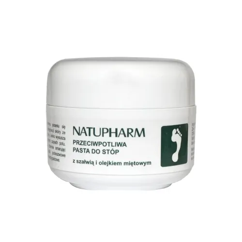 Natu-Pharm - przeciwpotliwa pasta do stóp, 50 g
