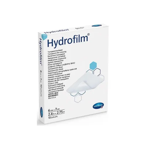 Hydrofilm - opatrunek specjalistyczny samoprzylepny 6 cm x 7 cm, 10 sztuk
